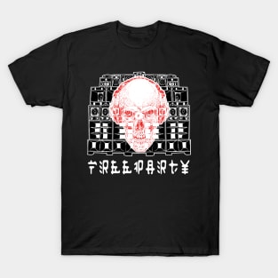 FreeTekno Skull Soundsystem T-Shirt